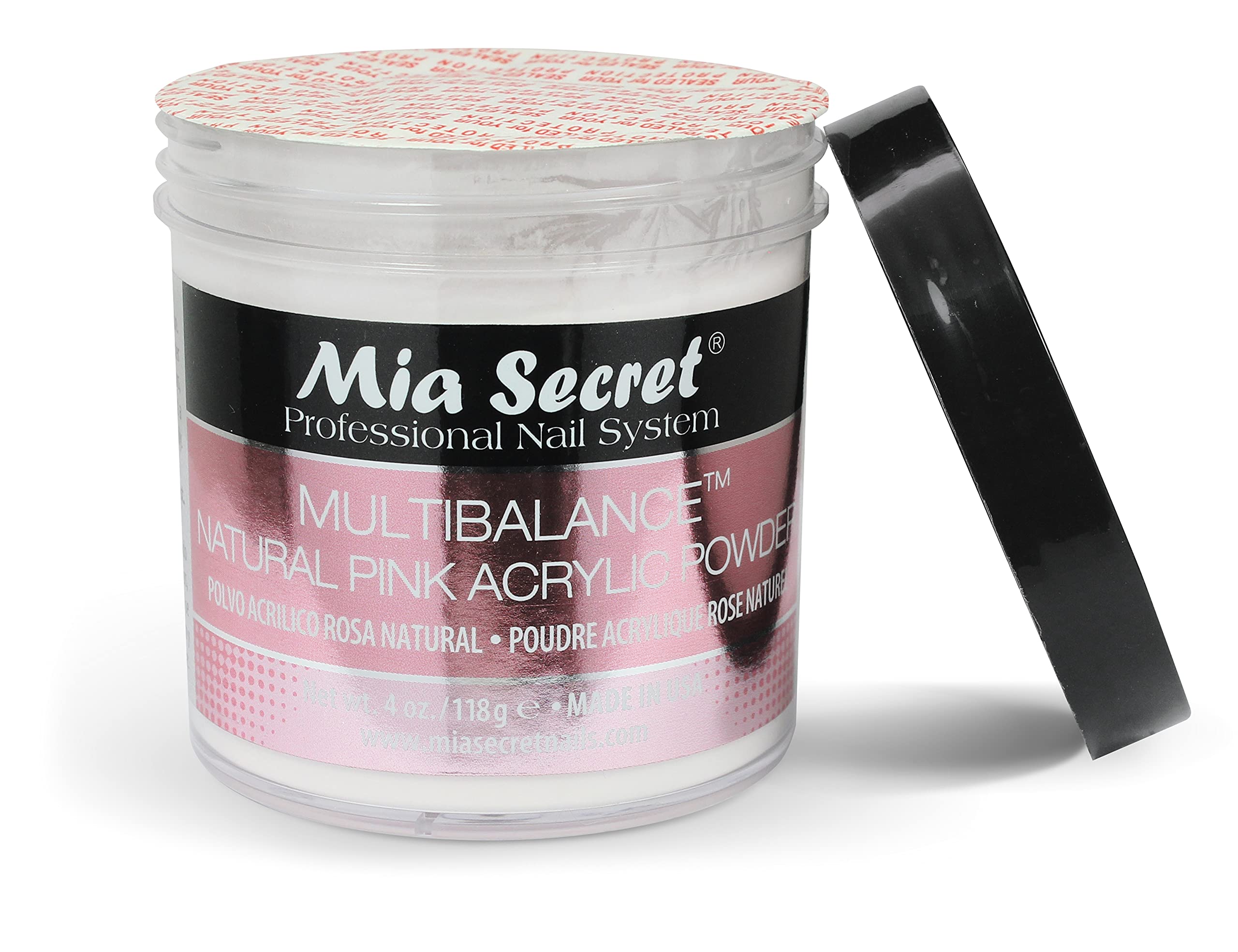 Mia Secret Multi Balance Natural Pink Acrylic Powder 4 Oz | Salon-Quality Nails