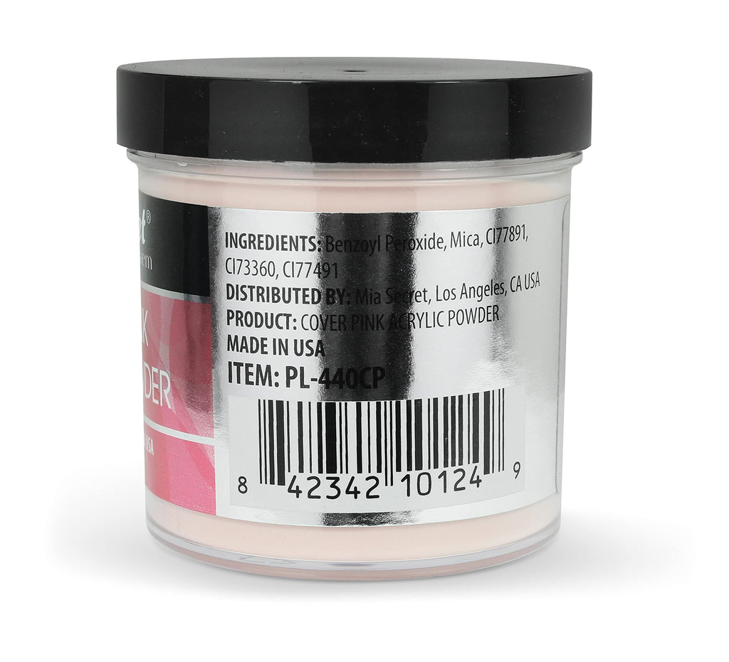Mia Secret Nails COVER PINK Acrylic Powder 4oz – USA Made