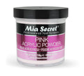 Mia Secret Pink Acrylic Powder 4 oz – Self-Leveling, Non-Yellowing & Long-Lasting
