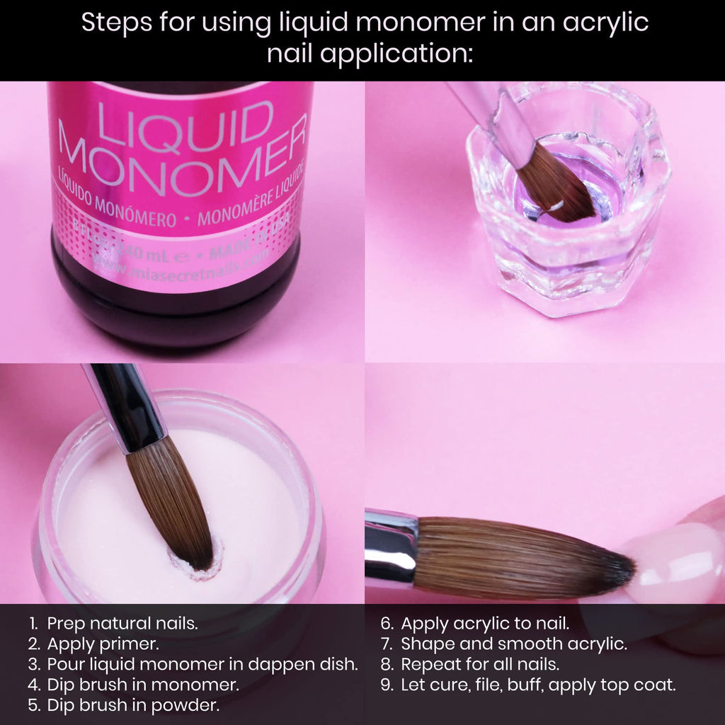 Mia Secret Professional Acrylic Nail Kit for Beginners | Complete Starter Set