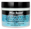 Mia Secret STAR CLEAR Acrylic Powder 2 oz | True-Clear, Self-Leveling Formula