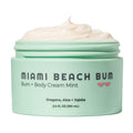 Miami Beach Bum Mint Cream 6.7oz – Daily Body Moisturizer for Skin Health, Razor Bumps & More
