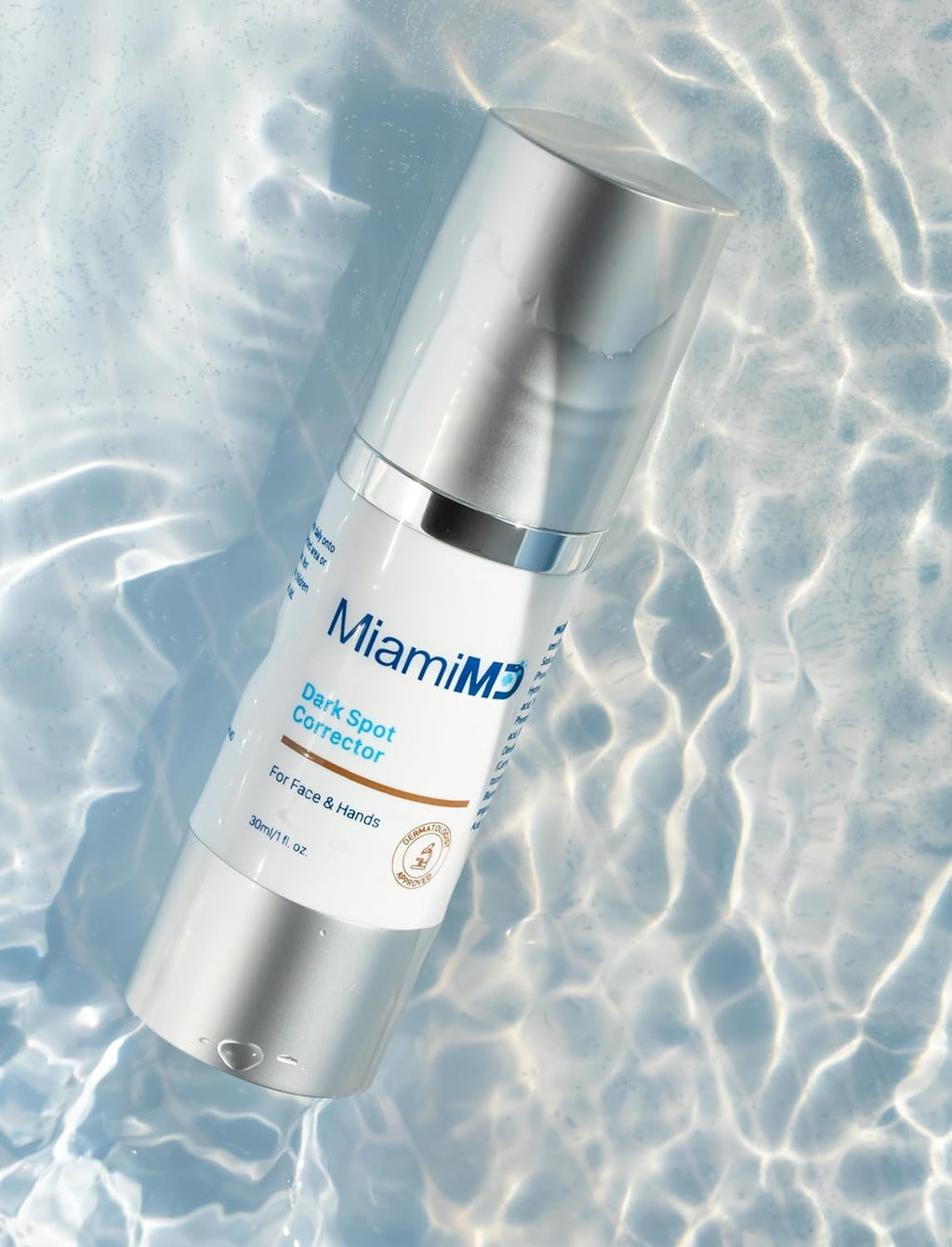 MiamiMD Dark Glow Renewal Corrector Serum – Anti-Aging Dark Spot Remover for Face, Body & Hands | Paraben Free, Fragrance Free | 30ml