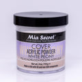 Mia Secret Cover White Peony Acrylic Powder – 4 oz | Self-Leveling, High-Adhesion for Nail Extensions