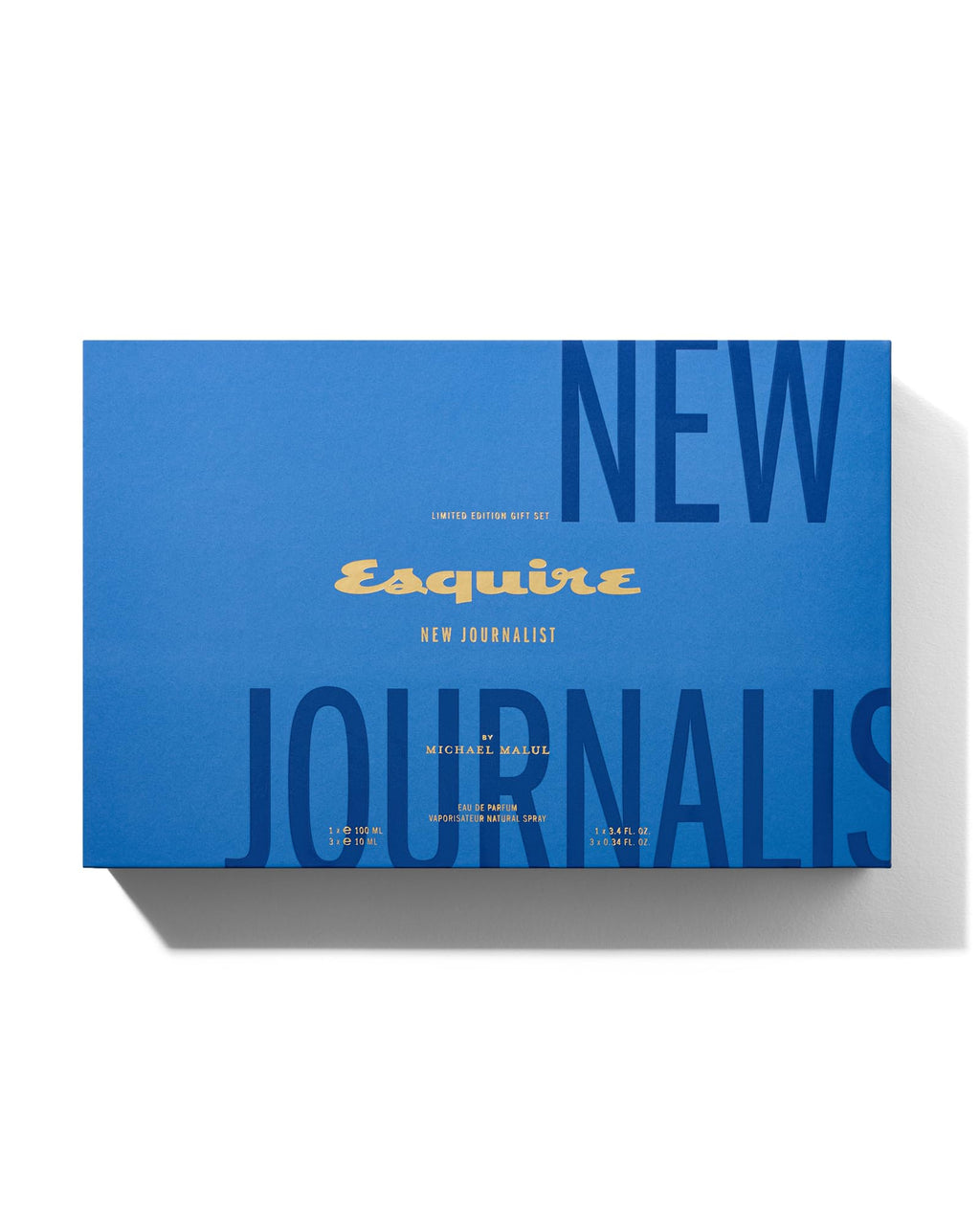 Michael Malul Esquire New Journalist Gift Set – 100ml + 3x 10ml Travel Bottles