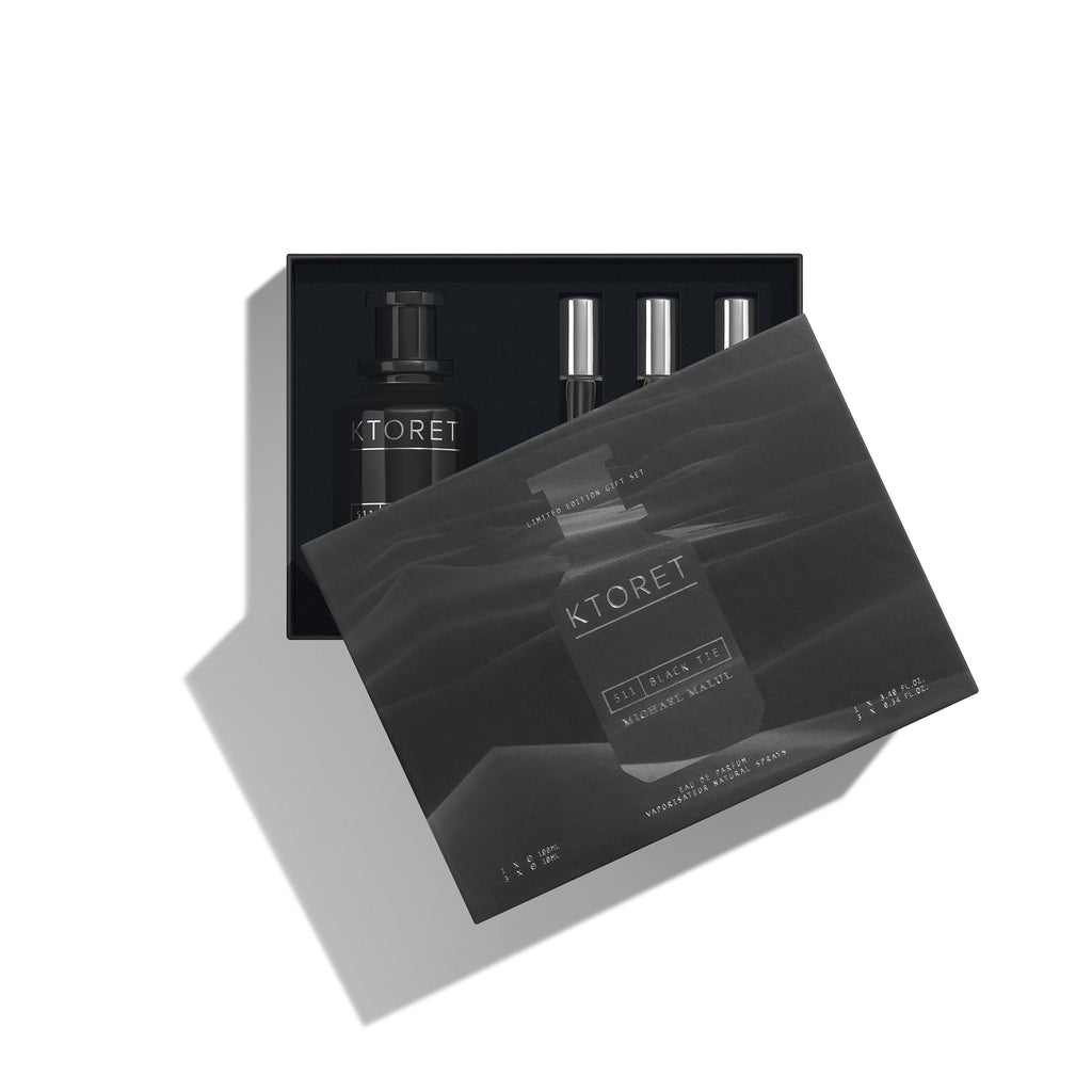 Michael Malul 511 Black Tie Gift Set – Eau de Parfum, 100ml + 10ml Travel Size
