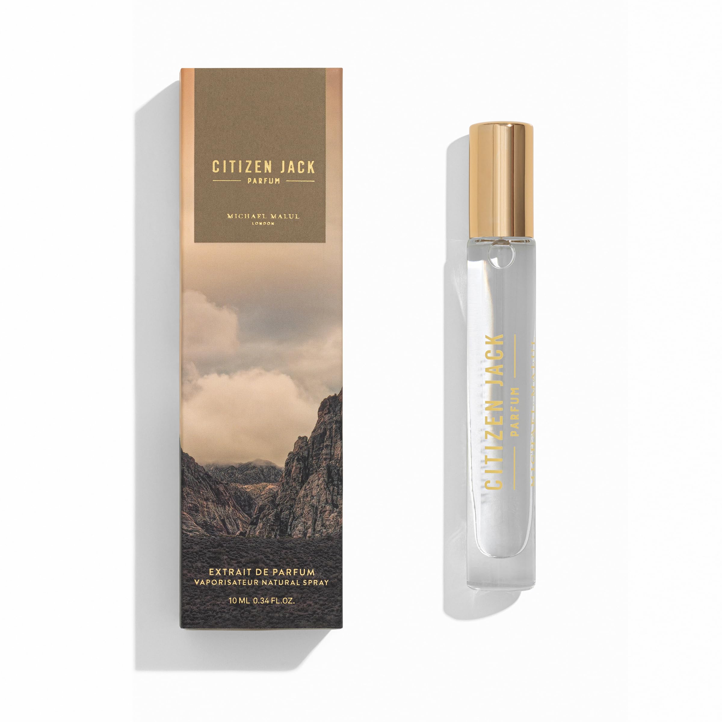 Michael Malul Citizen Jack Parfum – 10ml Travel Size | Sophisticated Evening Fragrance