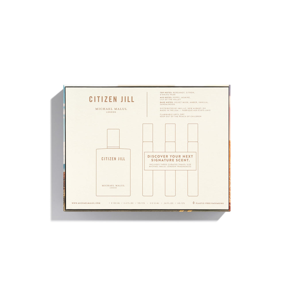 Michael Malul Citizen Jill Eau de Parfum Gift Set – 100ml + 10ml Travel Size
