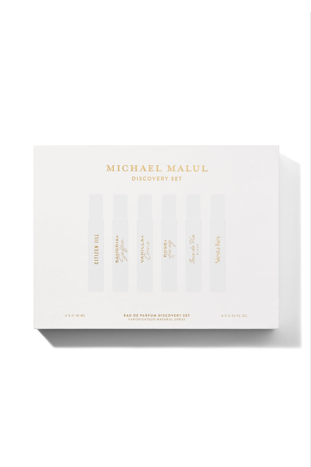 Michael Malul Women's Discovery Set — Travel-Size Fragrance Sampler (4x10ml)