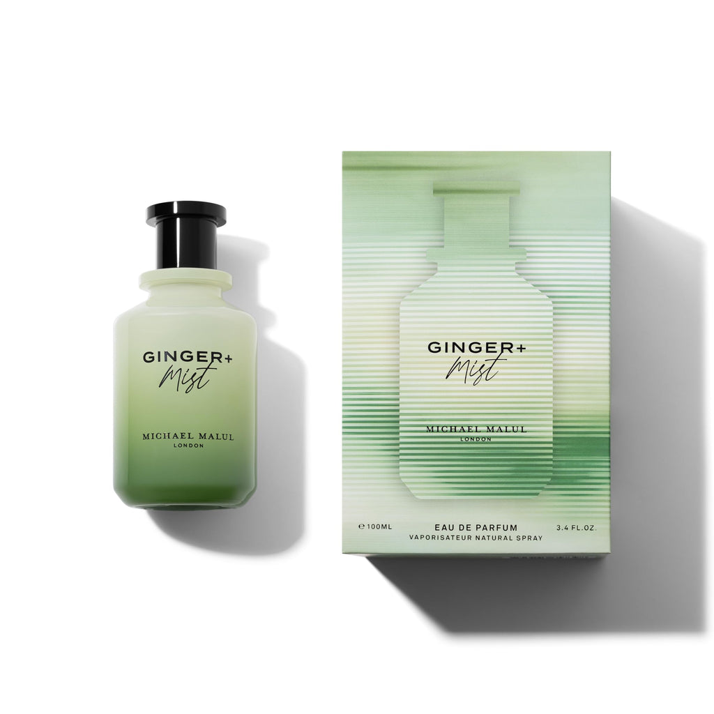 Michael Malul Ginger + Mist Eau de Parfum for Men – 100ml | Fresh Ginger & Mist