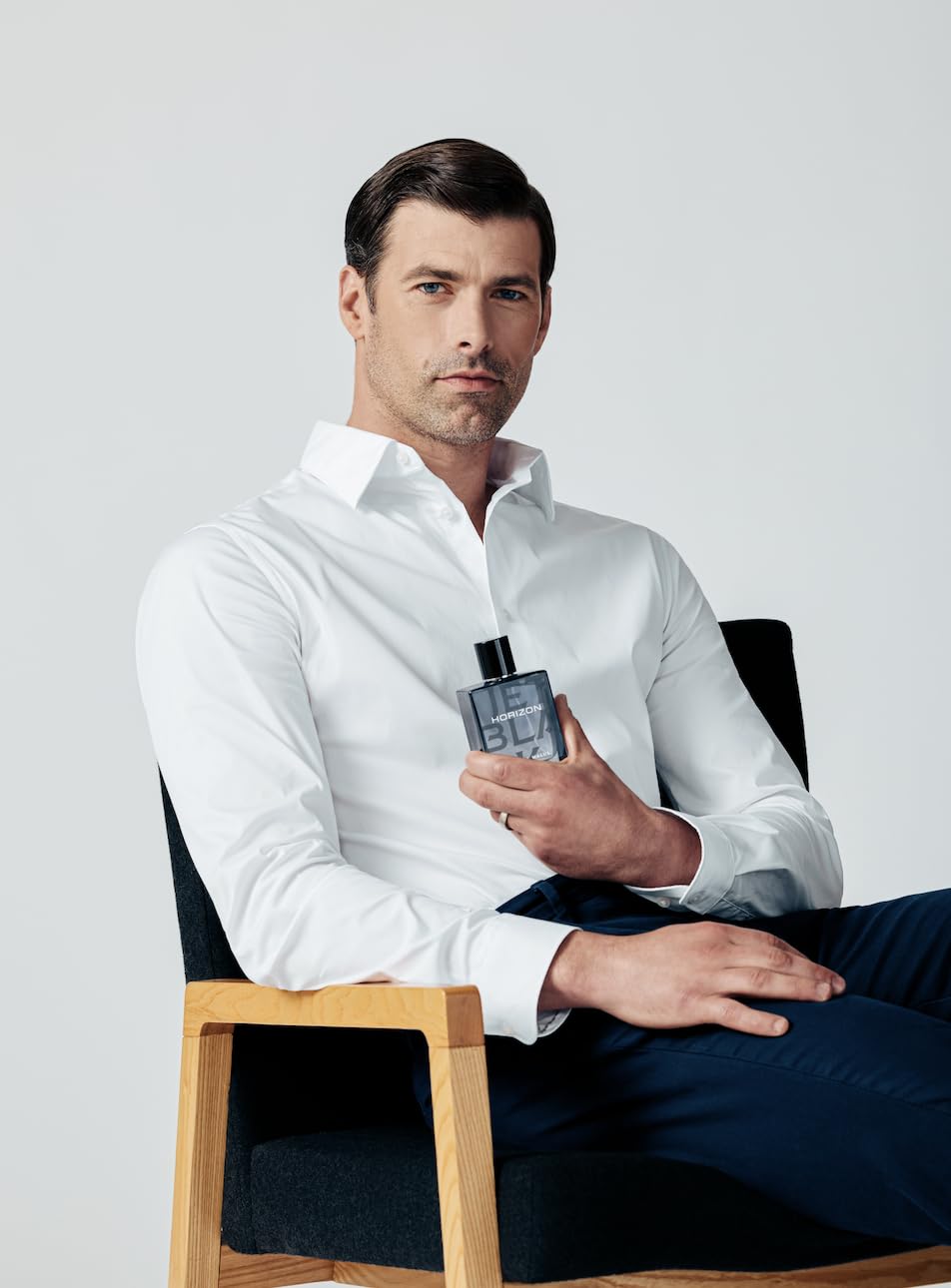 Michael Malul Jet Black Horizon Eau de Parfum for Men - 100ml | 3.4oz