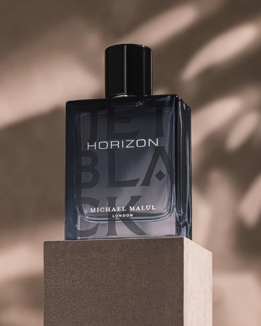 Michael Malul Jet Black Horizon Eau de Parfum for Men - 100ml | 3.4oz