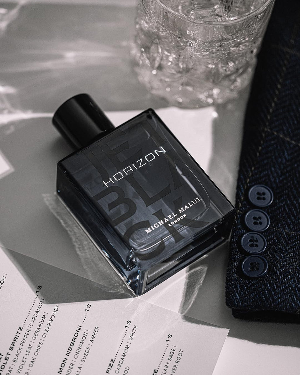 Michael Malul Jet Black Horizon Eau de Parfum for Men - 100ml | 3.4oz