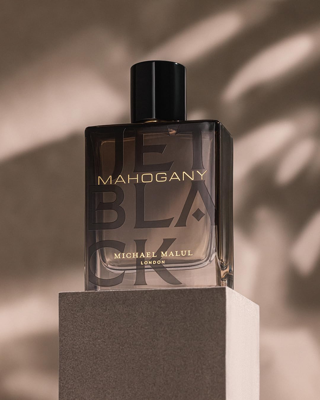 Michael Malul Jet Black Mahogany Eau de Parfum for Men – 100 ml / 3.4 oz