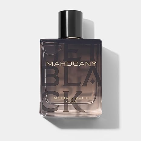 Michael Malul Jet Black Mahogany Eau de Parfum for Men – 100 ml / 3.4 oz