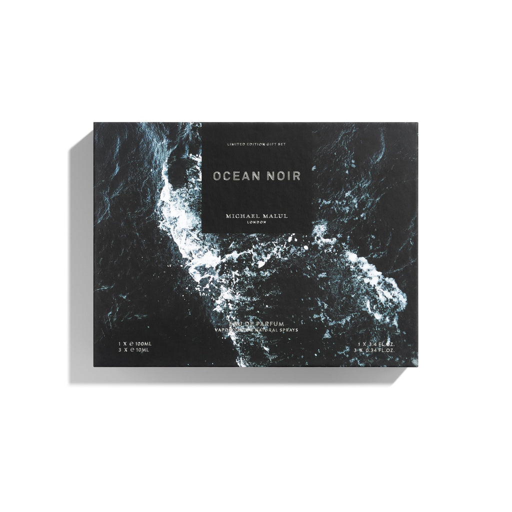 Michael Malul Ocean Noir Gift Set – 100ml + 3x10ml Travel Sizes