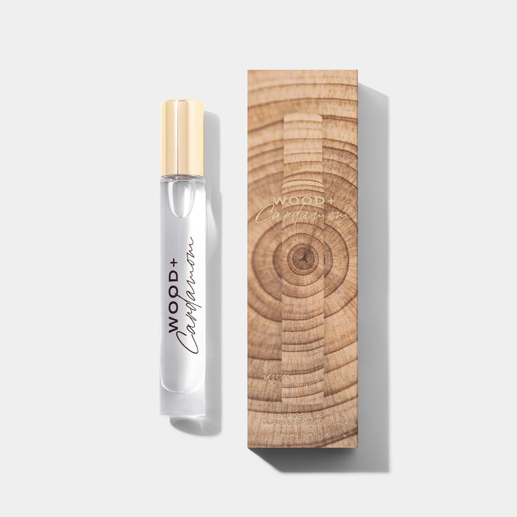 Michael Malul Wood + Cardamom – 10ml Travel Size Fragrance