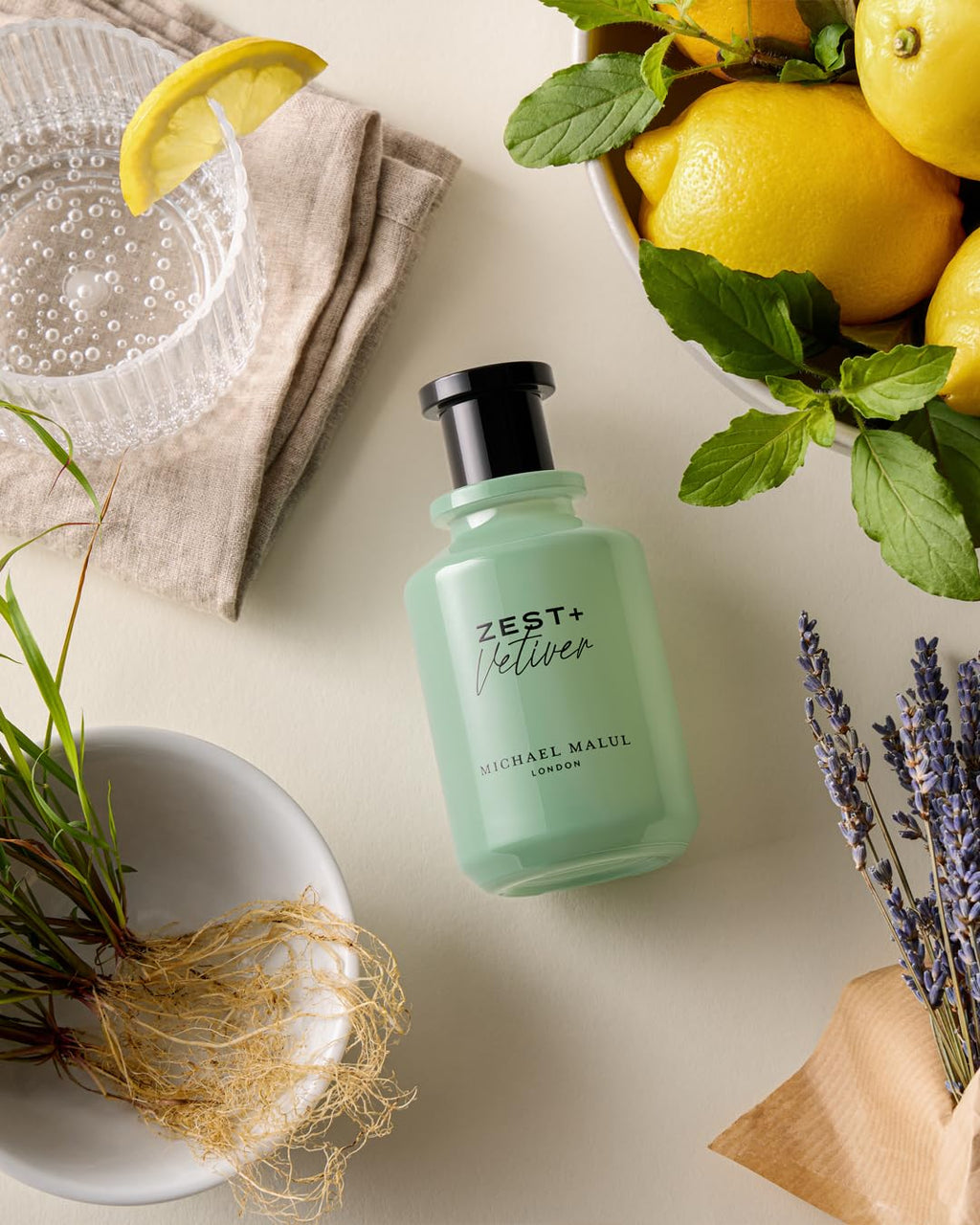 Michael Malul Zest + Vetiver 10ml Travel Size – Citrusy Vetiver Fragrance