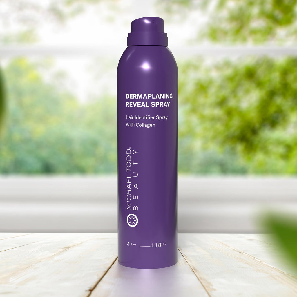 Michael Todd Beauty Sonicsmooth Hair Identifier Spray – Radiance Reveal Mist for Dermaplaning (4oz)