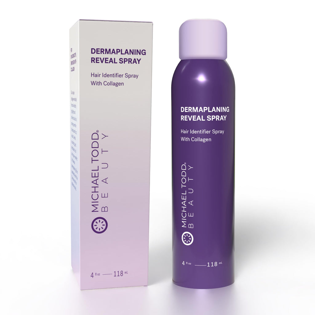 Michael Todd Beauty Sonicsmooth Hair Identifier Spray – Radiance Reveal Mist for Dermaplaning (4oz)