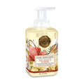 Michel Design Works Foaming Hand Soap 17.8oz — Fall Leaves & Flowers Scent, Shea Butter & Aloe Vera, Square Pump