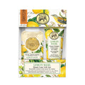 Michel Design Works Lemon Basil Hand Care Gift Set | Foaming Hand Soap & Hand Cream