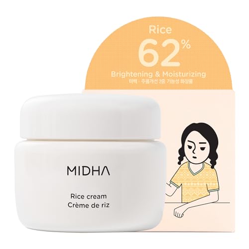 MIDHA Rice Cream 50ml – Deep Hydration, Glow-Enhancing & Barrier Support