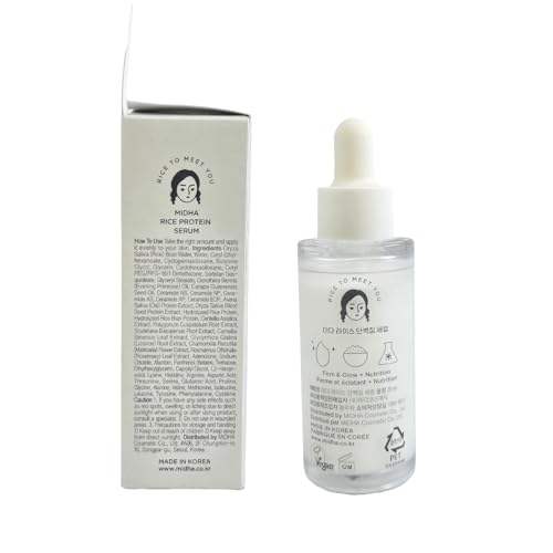 MIDHA Rice Protein Serum – Deep Hydration, Barrier Support, Non-Greasy Finish | 30ml