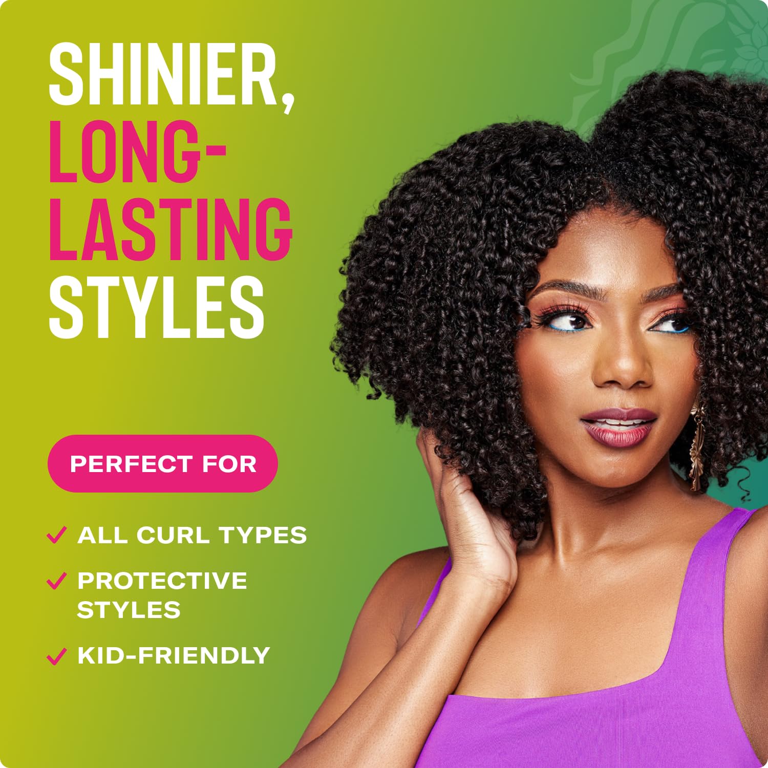 Mielle Organics Avocado & Tamanu Anti-Frizz Curl Cream – Smoothing & Defining for Textured Hair (12oz)