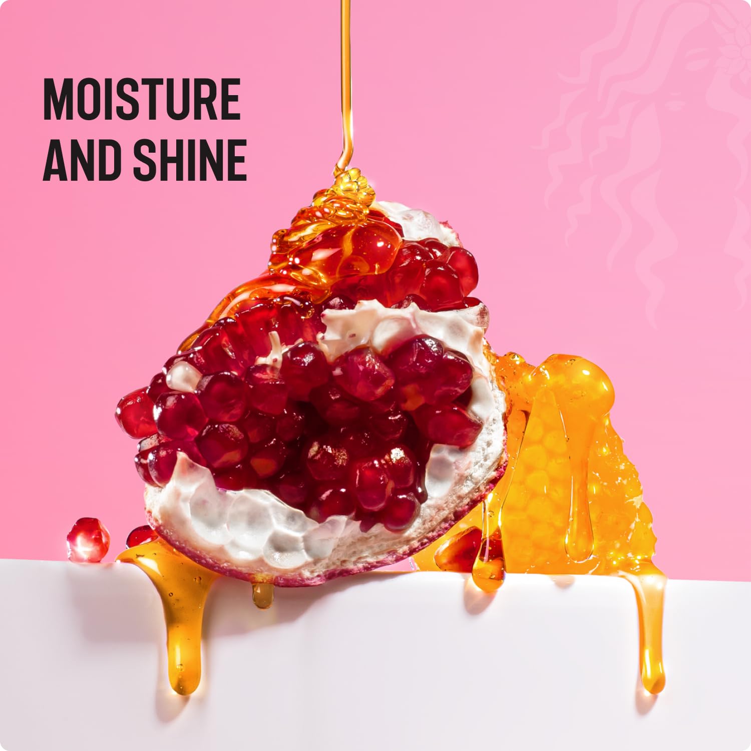 Mielle Organics Pomegranate & Honey Twin Pack Shampoo & Conditioner for Type 4 Hair
