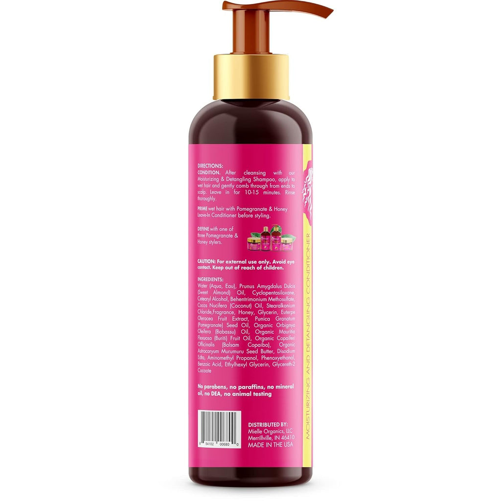 Mielle Organics Pomegranate & Honey Twin Pack Shampoo & Conditioner for Type 4 Hair
