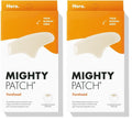 Mighty Patch Hero Forehead Patch XL – Contoured Hydrocolloid Patch (5 Count per Pack, Pack of 2) | Drug-Free & Skin-Safe