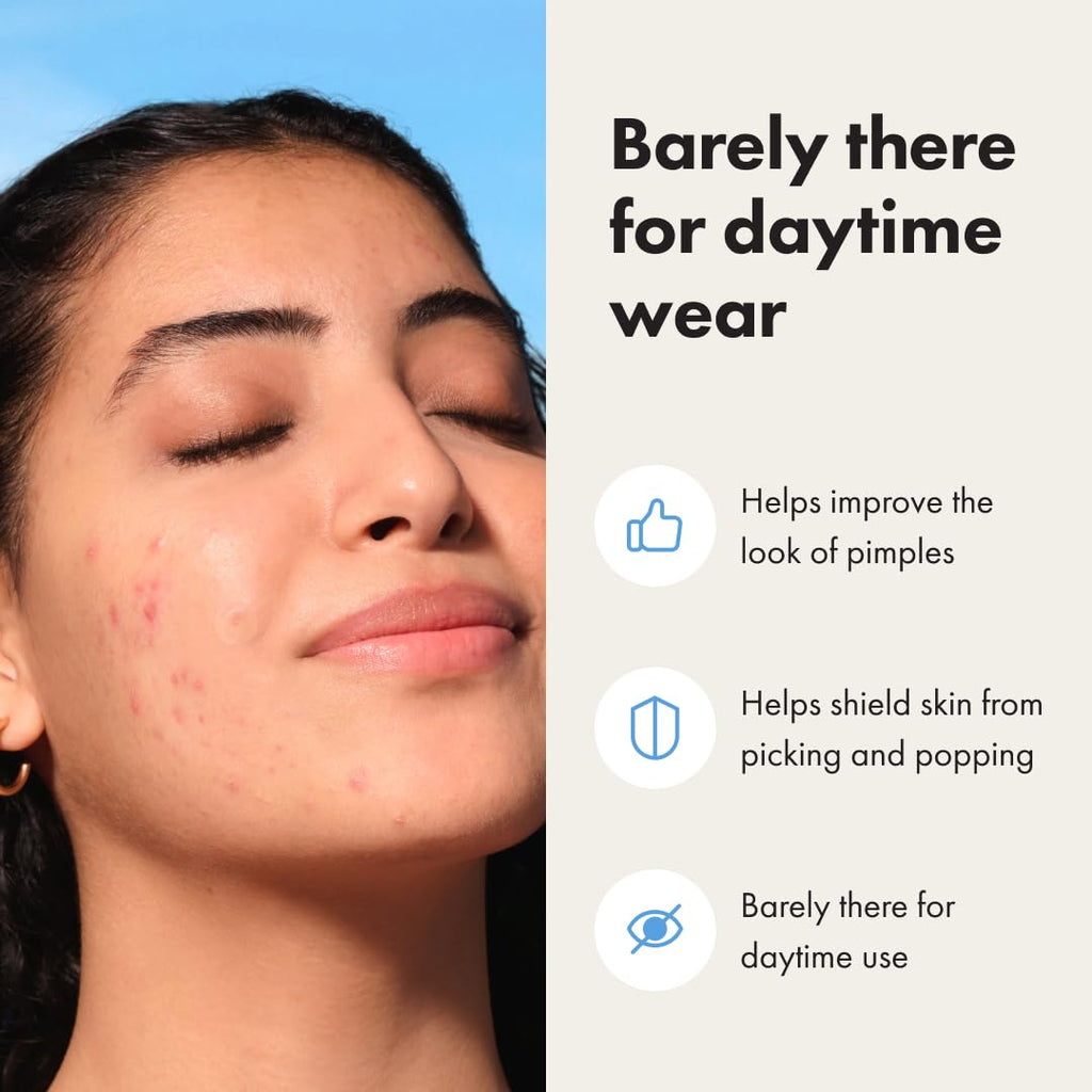 Mighty Patch Mini Invisible+ 10mm Daytime Acne Patches – 30 Count