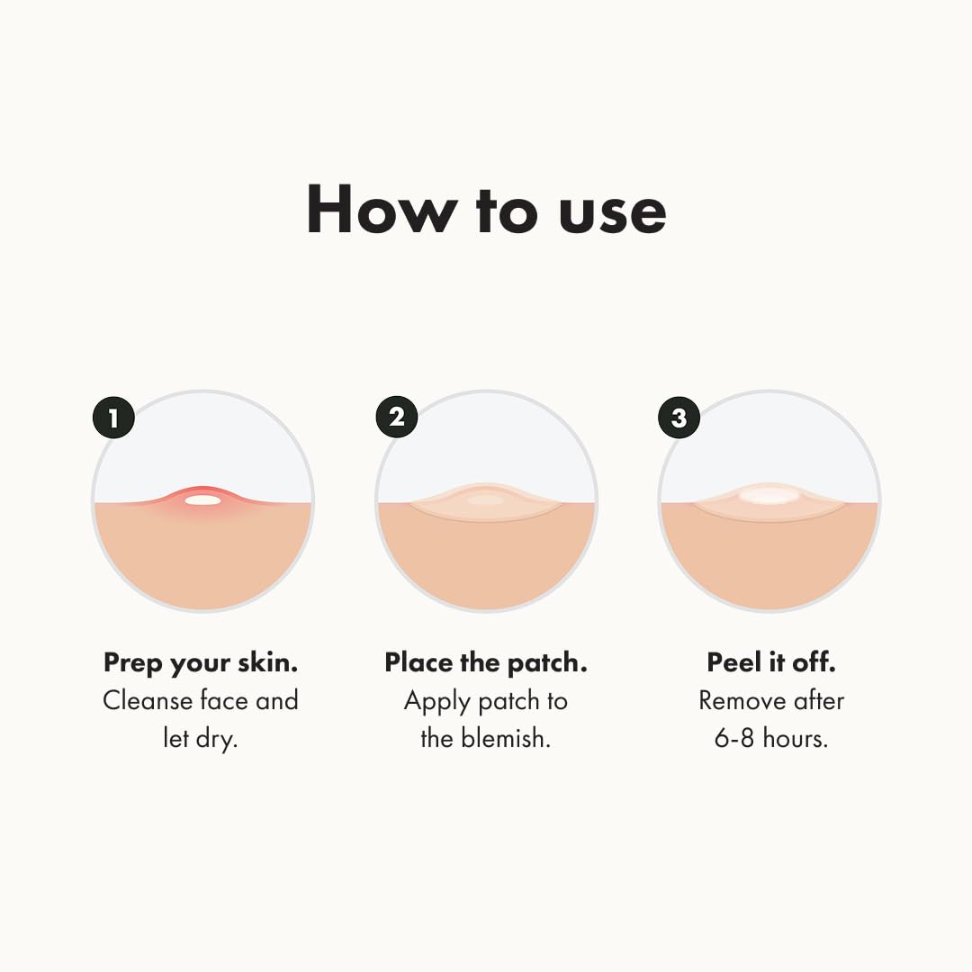 Mighty Patch Original Patch by Hero Cosmetics – #1 Acne Patch (36 Count)