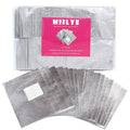 MIILYE Nail Polish Remover Foil Wraps with Pre-attached Lint-Free Pad (300 Wraps)