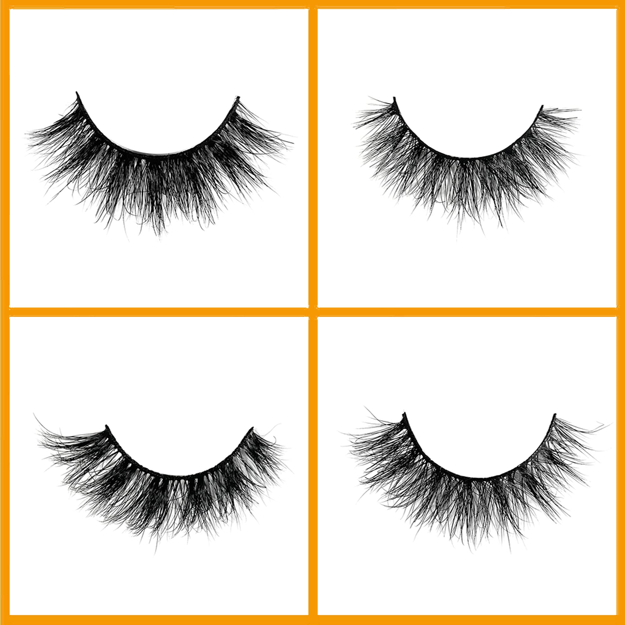 Mikiwi Mink Lashes Natural Look – 5D 14-18mm, Cruelty-Free Reusable Lashes