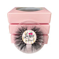 Mikiwi D327-3 Mink Lashes – 3 Pairs, 22mm 3D Fluffy Full-Strip, Cruelty-Free Handmade Lashes