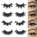 Mikiwi 3D Mink Lashes - 4 Styles Dramatic 5D Strip Lashes Pack-4