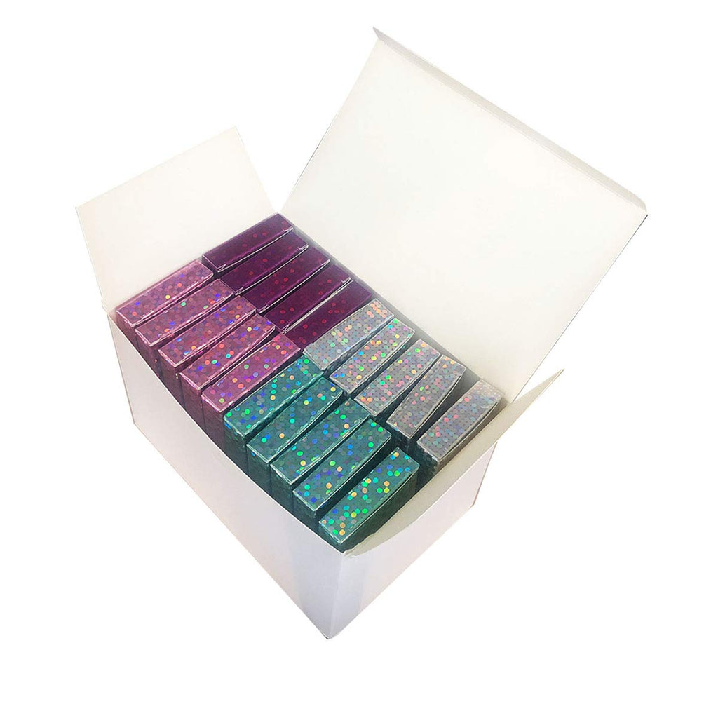Mikiwi 20-Pack 25mm Real Mink False Eyelashes – Handmade 3D Full-Strip, Cruelty-Free, Dramatic Black Lashes, 20 Pairs