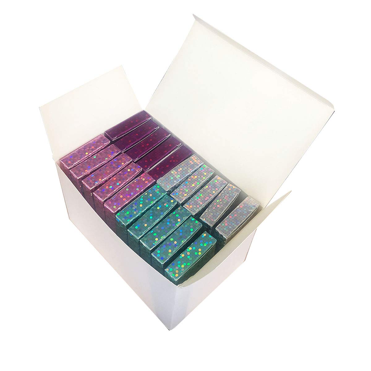 Mikiwi 20-Pack 25mm Real Mink False Eyelashes – Handmade 3D Full-Strip, Cruelty-Free, Dramatic Black Lashes, 20 Pairs