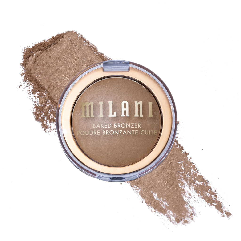 Milani Baked Bronzer | 12-Hour Sun-Kissed Glow, Talc-Free & Vegan