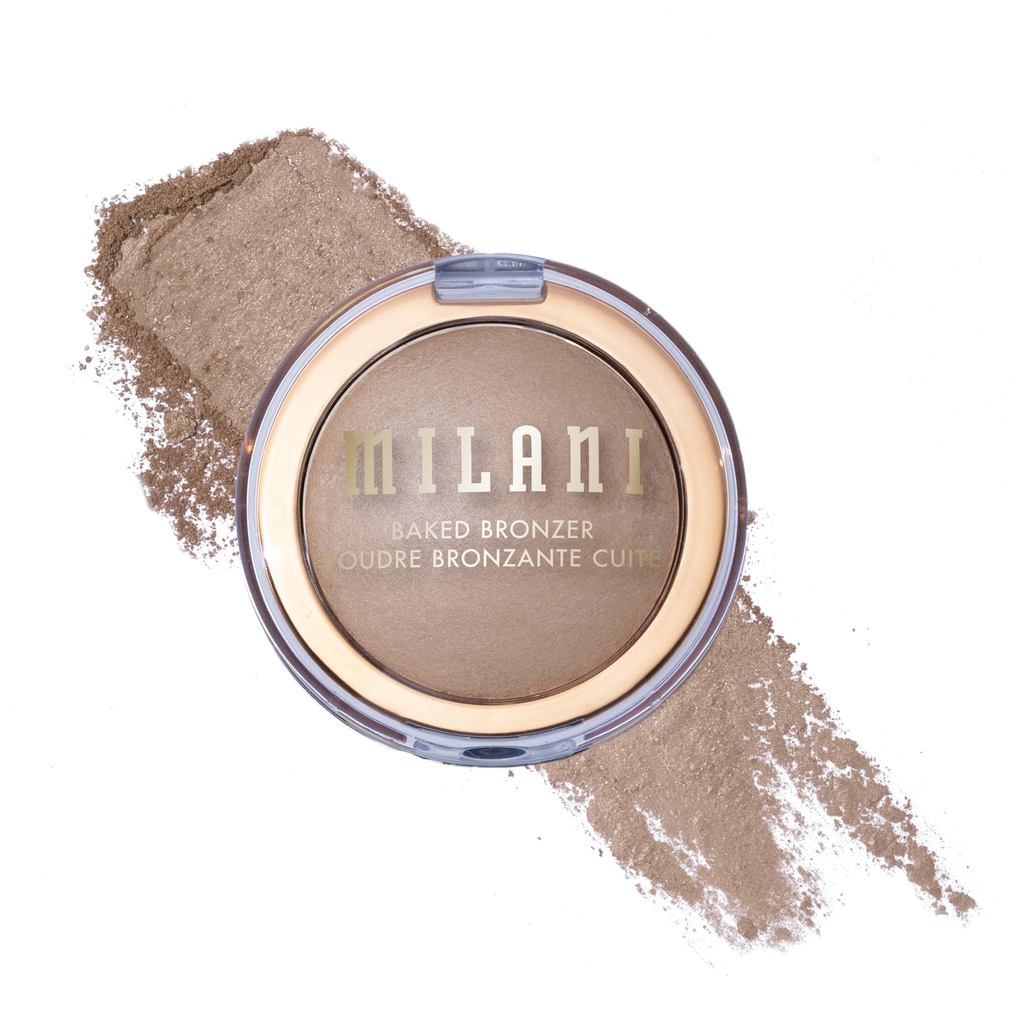 Milani Baked Bronzer Amalfi Glow – 12-Hour Sun-Kissed, Talc-Free