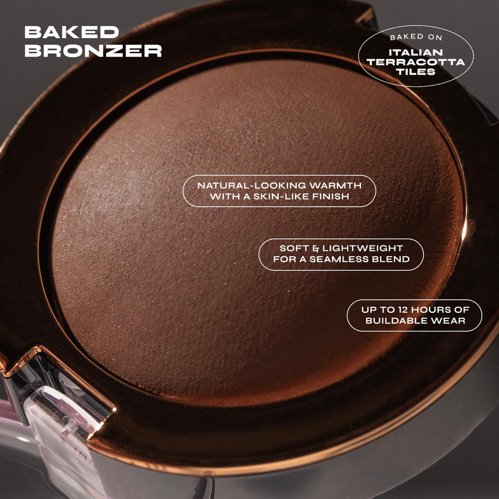 Milani Baked Bronzer | 12-Hour Sun-Kissed Glow, Talc-Free & Vegan