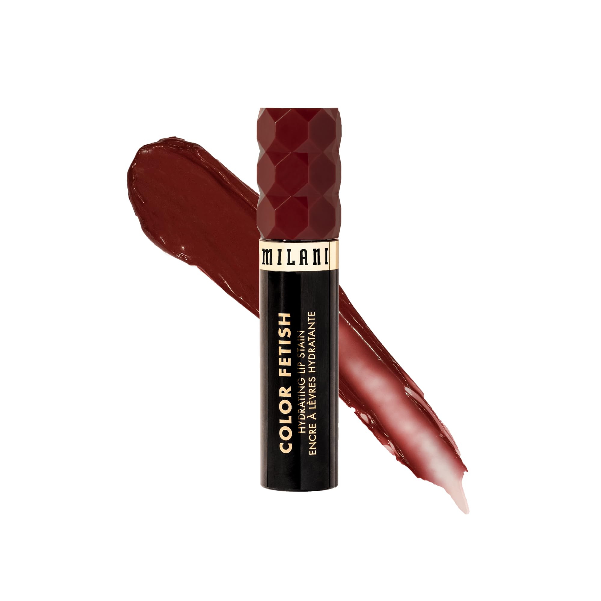 Milani Color Fetish Lip Stain Mahogany Mami — Hydrating, Semi-Matte Lip Color