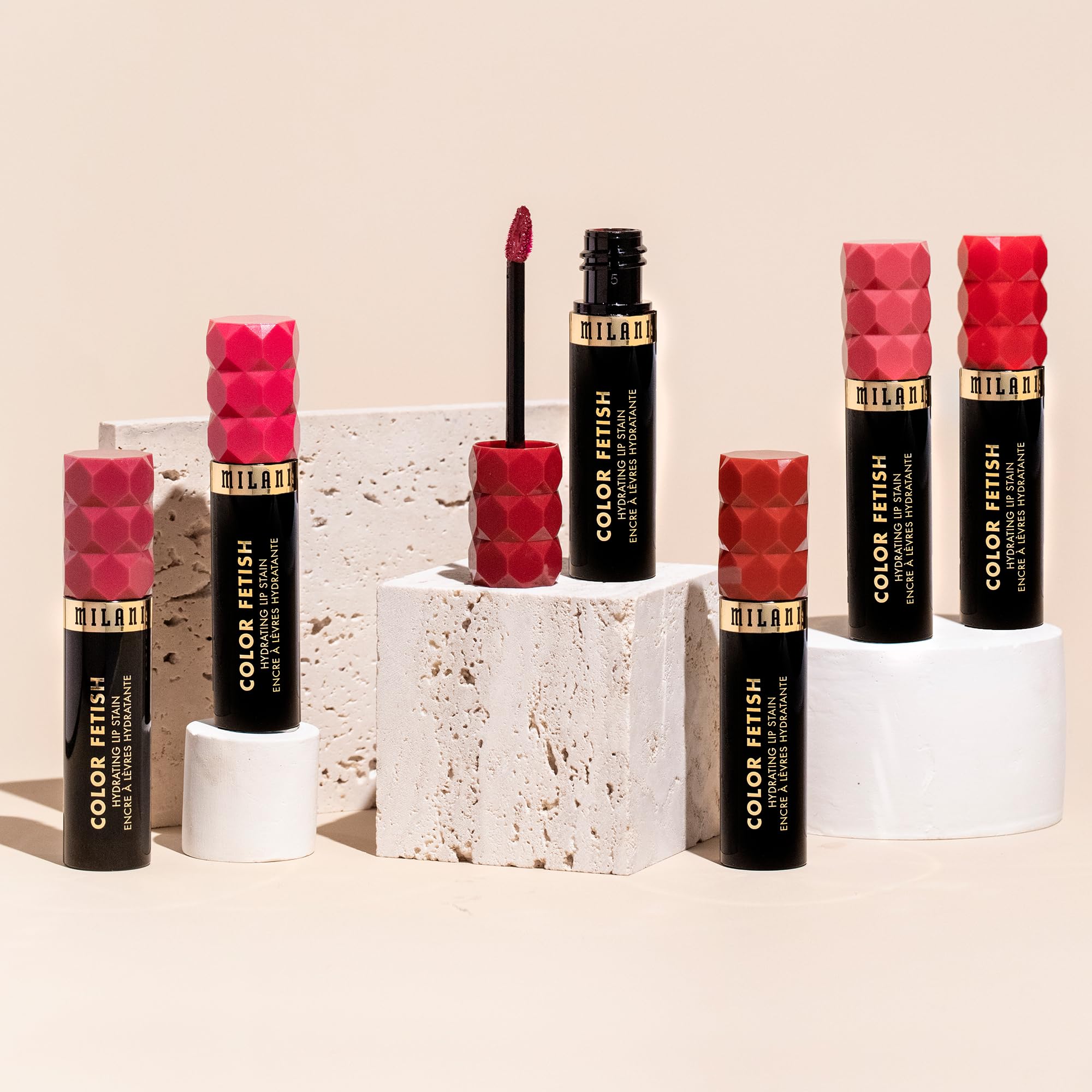Milani Color Fetish Lip Stain Mahogany Mami — Hydrating, Semi-Matte Lip Color