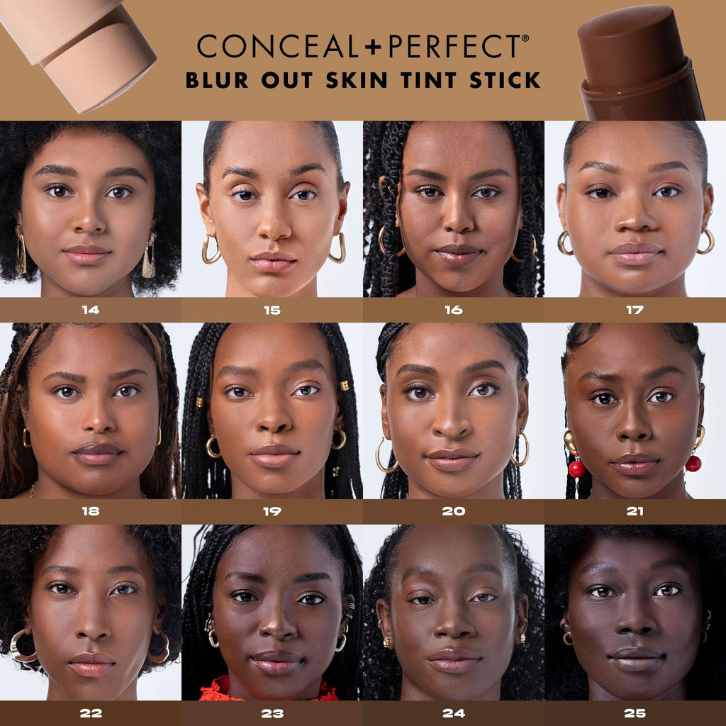 Milani Conceal + Perfect Blur Out Skin Tint Stick Shade 03 | Buildable Coverage & Soft-Focus Finish