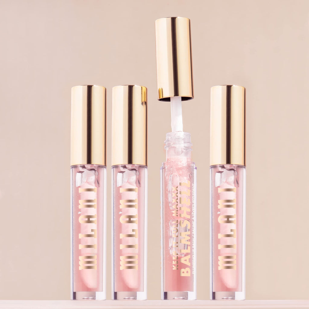 Milani Keep It Full Maxxx Balmshell Lip Plumper – Hydrating, Pillowy Lips