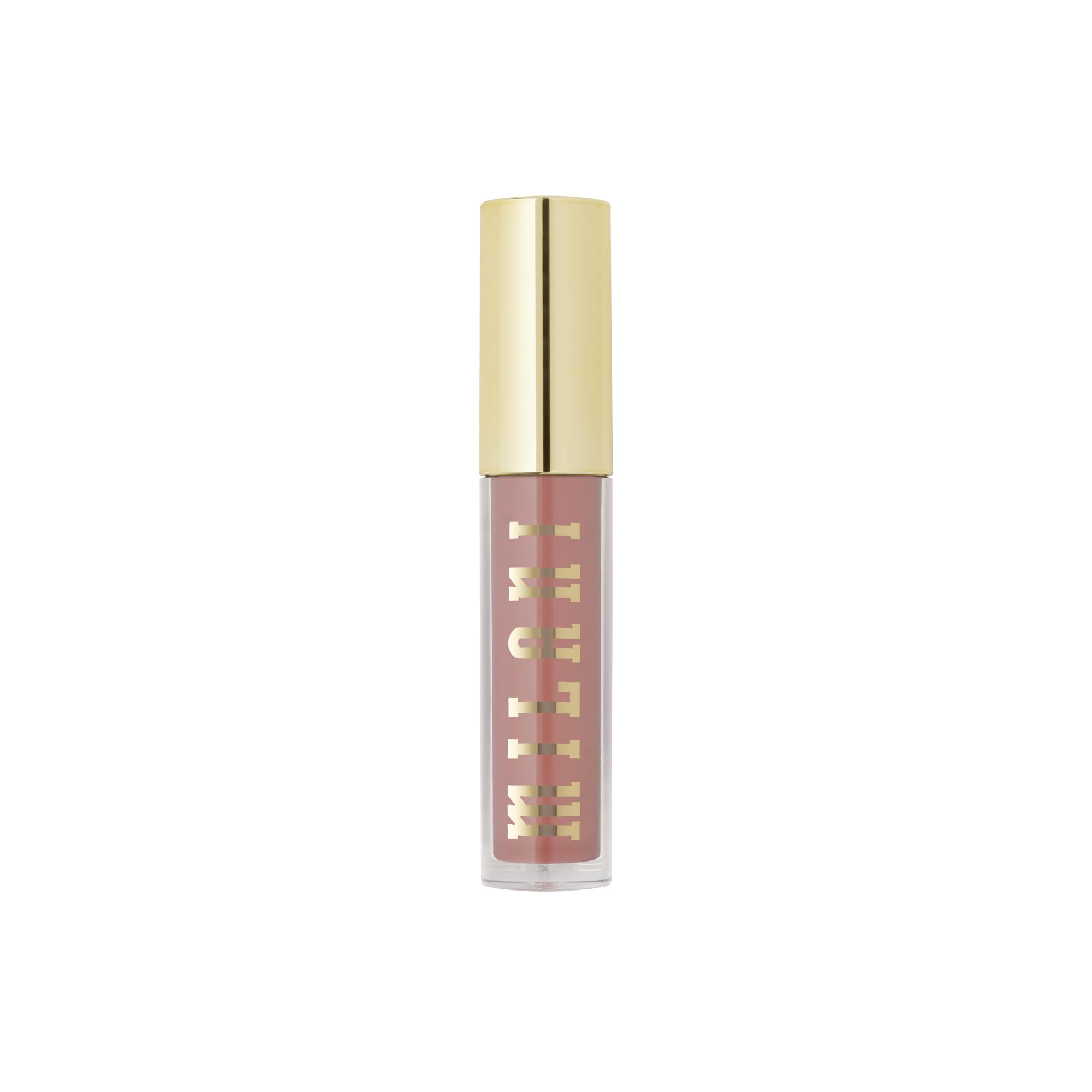 Milani Lip Gloss Keep It Full Nourishing Lip Plumper with Hyaluronic Acid & Peptides – Soft Rose (0.13 Fl. Oz.)