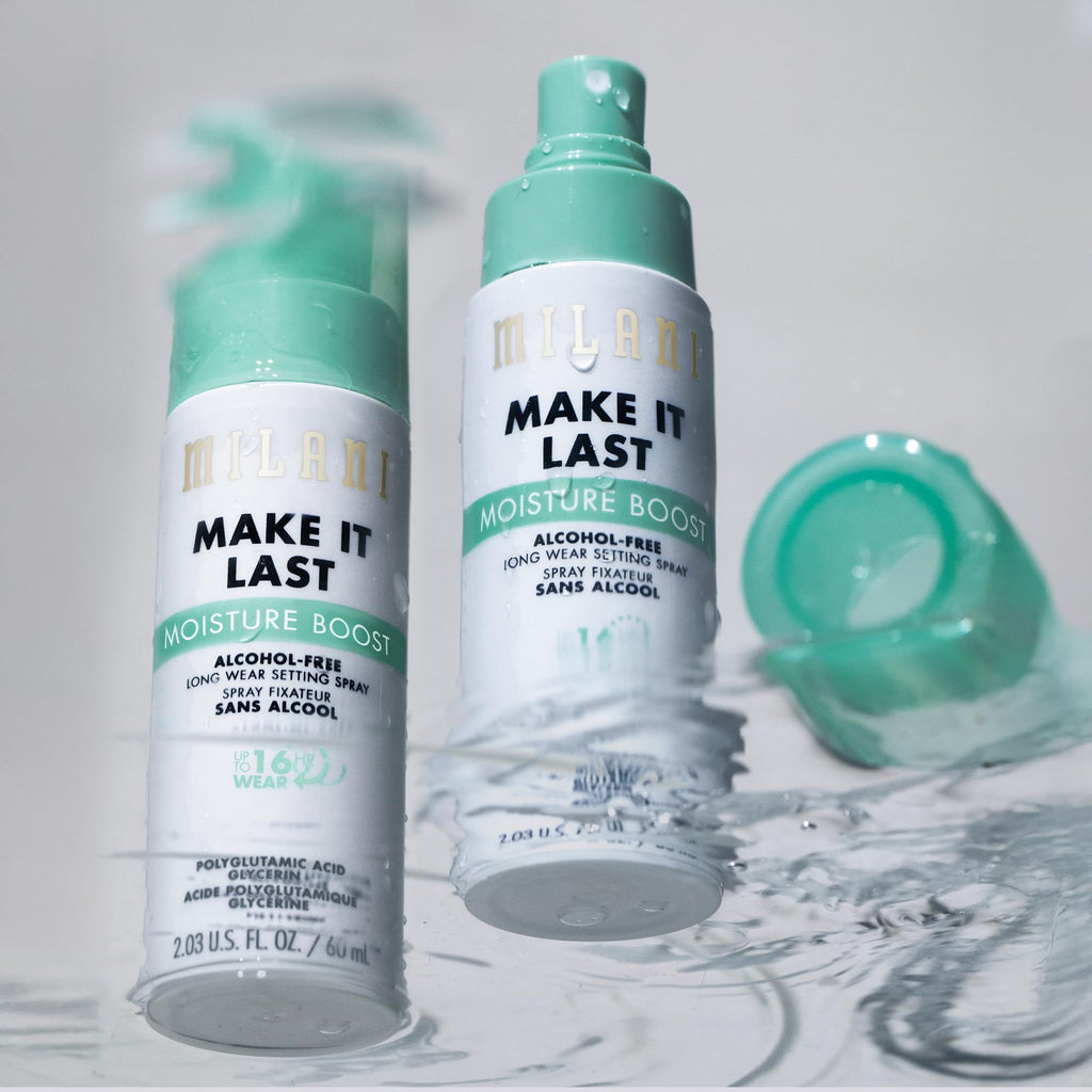 Milani Make It Last Moisture Boost Setting Spray – Alcohol-Free, Waterproof Hydrating Finisher