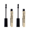 Milani Mascara Volume & Length – Anti-Gravity Black, Hourglass Wand, Castor Oil (2 Pack)